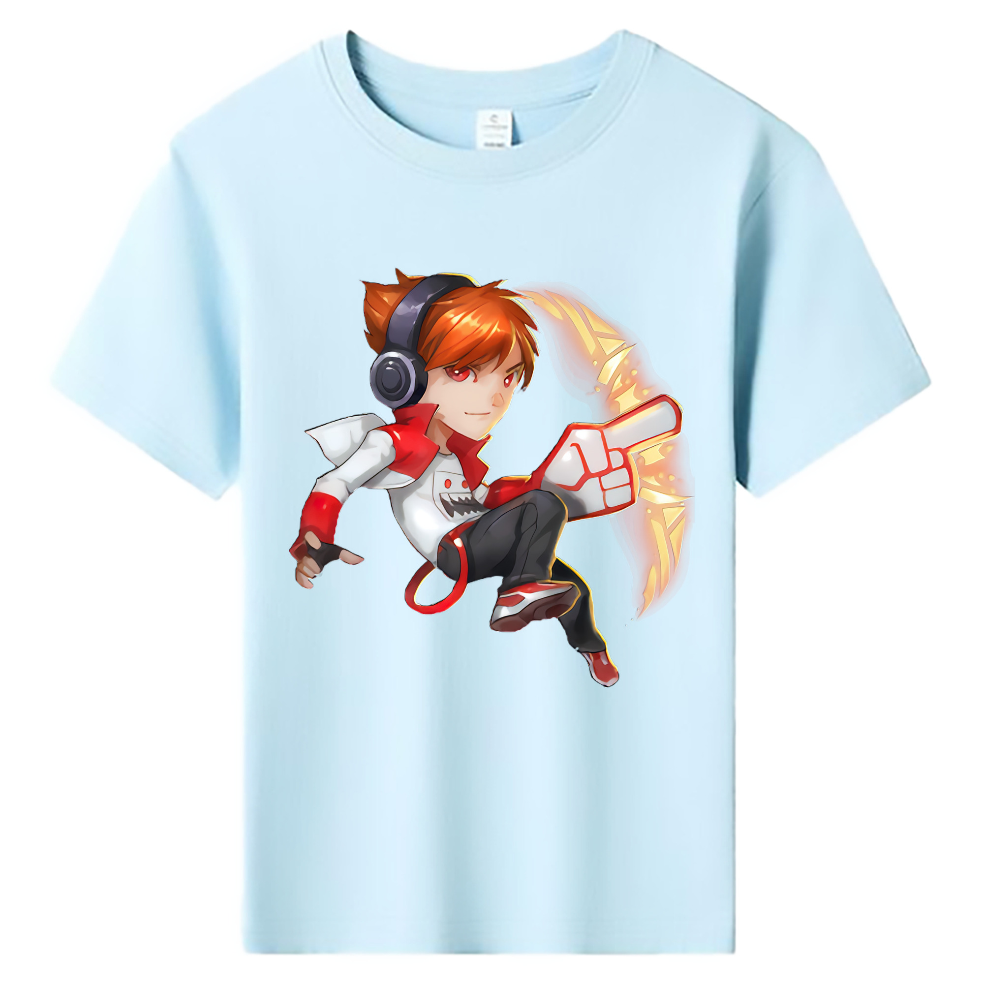 （画像用） リーグ・オブ・レジェンド League of Legends LOL 綿100％キッズTシャツ（フロントプリント）